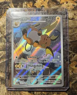 Pokemon TCG Raichu 211/193 IR Illustration Rare Paldea Evolved - Image 5