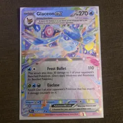Pokemon TCG Glaceon EX 26/131 Holo Double Rare Prismatic Evolutions - Image 3