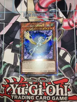 Crystal Beast Sapphire Pegasus Platinum Secret Rare RA03-EN179 Yugioh - Image 1