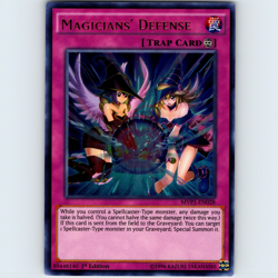 Yugioh Magician's Defense MVP1-EN028 1st Edition Ultra Rare Holo - NM - Image 1