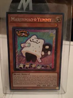 Yu-Gi-Oh! Marshmao Yummy Secret Rare DOOD-EN024 1st Edition Near Mint - Image 1