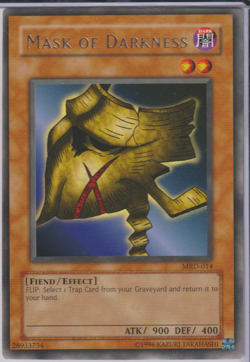 Yu-Gi-Oh! Mask Of Darkness Rare Unlimited MRD-EN014 NM 1996 - Image 1
