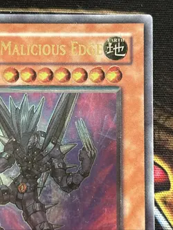 Evil Hero Malicious Edge GLAS-EN003 Ultimate Rare Near Mint 1st Edition Yu-Gi-Oh - Image 3
