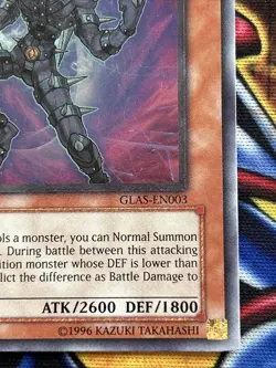 Evil Hero Malicious Edge GLAS-EN003 Ultimate Rare Near Mint 1st Edition Yu-Gi-Oh - Image 4