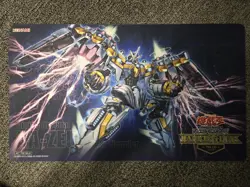 Yu-Gi-Oh Official Playmat Divine Arsenal AA-Zeus OCG RANKING DUEL 2020 Japan - Image 1