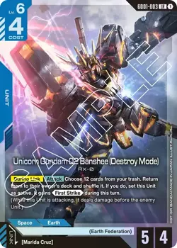Gundam Card Game - Newtype Rising GD01 - Pick Your Card and Complete your Set! - Image 3