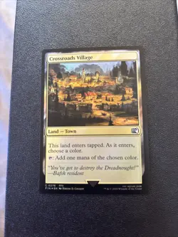 Crossroads Village FFII Final Fantasy MTG Card 0276 - Image 1