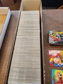 Large Overpower Card Game Lot Marvel +/- 800 Cards Total - Image 3