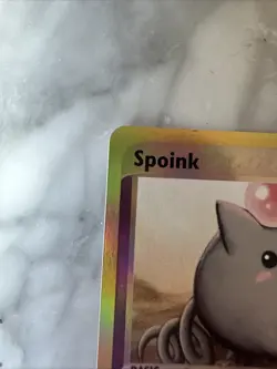 Spoink Reverse Holo 74/97 EX Dragon Pokemon Card 2003 - Image 2