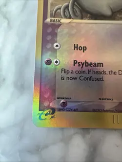 Spoink Reverse Holo 74/97 EX Dragon Pokemon Card 2003 - Image 5