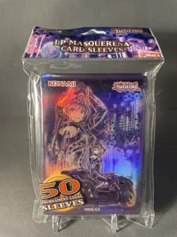 | Yugioh I:P Masquerena Card Sleeves 50 Pack Konami Official NEW Sealed 🔥 | 83717855088 - Image 1