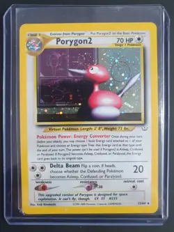 Porygon2 12/64 Holo - Neo Revelation Set - Pokemon Card - Excellent Condition - Image 1