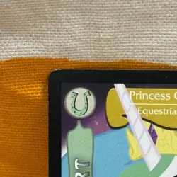 2X My Little Pony Princess Celestia Equestrian Leader #190 UR Foil Card MLP TCG - Image 3