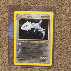 Steelix Holo Rare 15/111 Neo Genesis 2000 WOTC Vintage Pokemon Card LP - Image 1