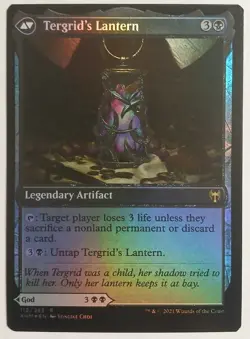 Magic the Gathering MTG Tergrid, God of Fright / Tergrid's Lantern FOIL NM - Image 2