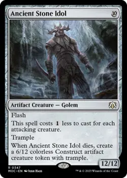 Ancient Stone Idol - Light Play MTG Commander: March of the Machine - Image 1