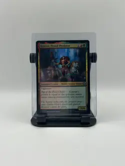 MTG, Kraven, Proud Predator FOIL 132 NM Marvel's Spider-Man Foil - Image 1