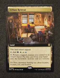 Urban Retreat (Extended Art) 0283 (R) MTG Marvel's Spider-Man (SPM) - Image 1