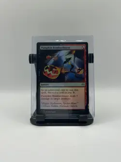 MTG, Pumpkin Bombardment FOIL 139 NM Marvel's Spider-Man Foil - Image 1