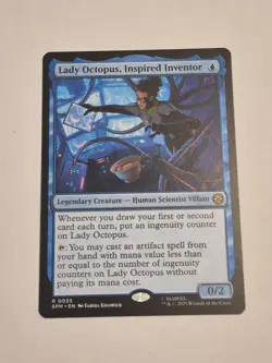 MTG Lady Octopus, Inspired Inventor 0035 Regular Marvel's Spider-Man NM SPM - Image 1