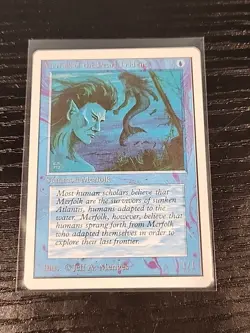 Merfolk Of The Pearl Trident Unlimited Mtg NM - Image 1