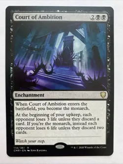 Court of Ambition (114) Commander Legends MTG Magic the Gathering NM - Image 1