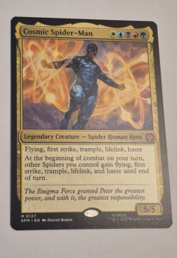 Cosmic Spider-Man (REGULAR) x1 - MTG Marvel's Spider-Man SPM #127 - Image 1