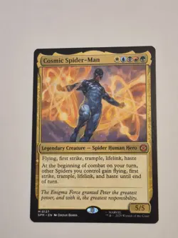 Cosmic Spider-Man (REGULAR) x1 - MTG Marvel's Spider-Man SPM #127 - Image 2