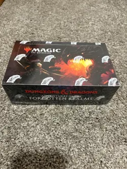 MTG D&D, Forgotten Realms Draft Boosters, Sealed Box - Image 1
