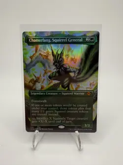 MTG Chatterfang, Squirrel General (Borderless) - Modern Horizons 2 - Near Mint - Image 1