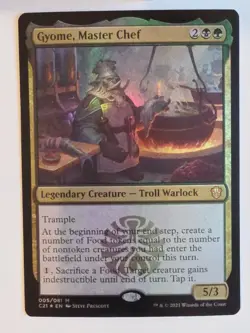 MTG - Gyome, Master Chef (FOIL) - Commander 2021 - LP - Image 1