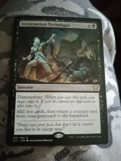Incarnation Technique - Commander 2021 Rare- MTG NM #41 - Image 1