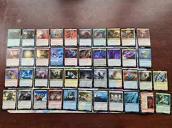 MTG Final Fantasy ACR EOE FDN DMU DFT Regular All Rare Card Bundle x42 NM - Image 1