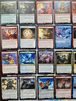 MTG Final Fantasy ACR EOE FDN DMU DFT Regular All Rare Card Bundle x42 NM - Image 2