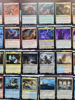 MTG Final Fantasy ACR EOE FDN DMU DFT Regular All Rare Card Bundle x42 NM - Image 3