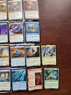 MTG Final Fantasy ACR EOE FDN DMU DFT Regular All Rare Card Bundle x42 NM - Image 4