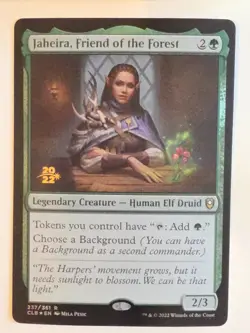 MTG - Jaheira, Friend of the Forest (Foil) - Baldur's Gate Magic - NM - Image 1