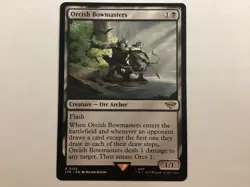 MTG LOTR Tales Of Middle-Earth ORCISH BOWMASTERS NM (0061BIN) Graded Power - Image 1