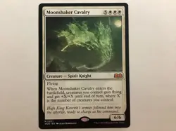 MTG Wilds Of Eldraine MOONSHAKER CAVALRY LP (0060BIN) Graded Power - Image 1