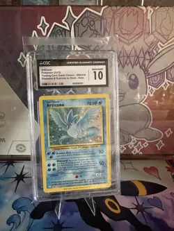 Pokemon TCG Articuno CLB 009/034 English Classic Collection Gem Mint CGC 10 Card - Image 1