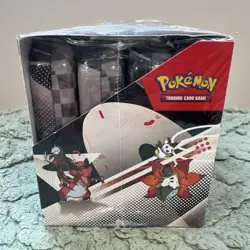 Pokemon TCG Unova Black Bolt White Flare Mini Tins Display Box, Sealed, X8 - Image 2