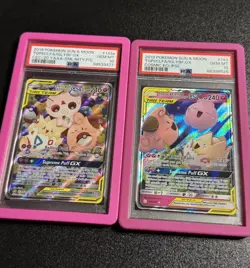 2019 POKEMON SUN & MOON 143a/236 143/236 TOGEPI & CLEFFA & IGGLYBUFF GX PSA 10 - Image 1
