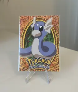 1999 Dratini Topps Pokemon Movie Edition Blue Logo E10 of 12 Non Holo - Image 1