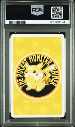 1998 POKEMON YELLOW VERSION PLAYING CARDS 147 DRATINI 10 OF SPADES PSA10 - Image 2