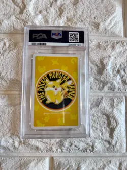 1998 POKEMON YELLOW VERSION PLAYING CARDS 147 DRATINI 10 OF SPADES PSA10 - Image 4