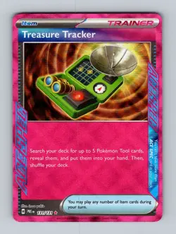 Pokemon Treasure Tracker (131/356) Prismatic Evolutions NM HOLO - Image 1