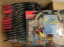 Lot Of 56!!!! Pokemon Mega Evolution 3-Pack Blister - NEW/SEALED READ DESCR - Image 5