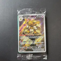 Sealed Pokemon Center Alakazam 009 ETB Black Star Promo - Image 2
