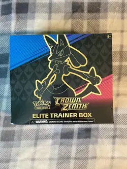 Pokemon TCG - Crown Zenith Elite Trainer Box New/Factory Sealed Small Rip - Image 1