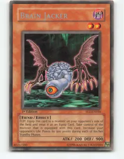 Brain Jacker FET-EN034 1st Edititon YuGiOh - Image 1